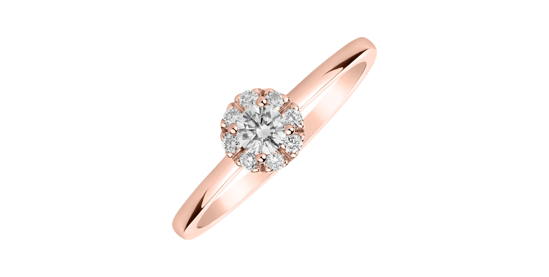 Prsteň s diamantmi Eternal Sparkle