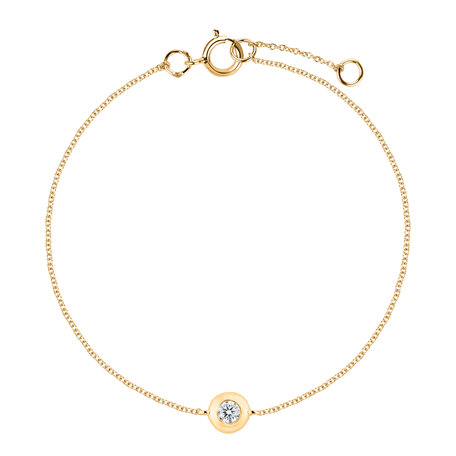 Náramok s diamantom Sparkling Dots