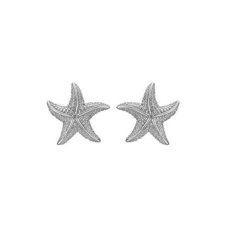 Náušnice s diamantmi Glossy Starfish