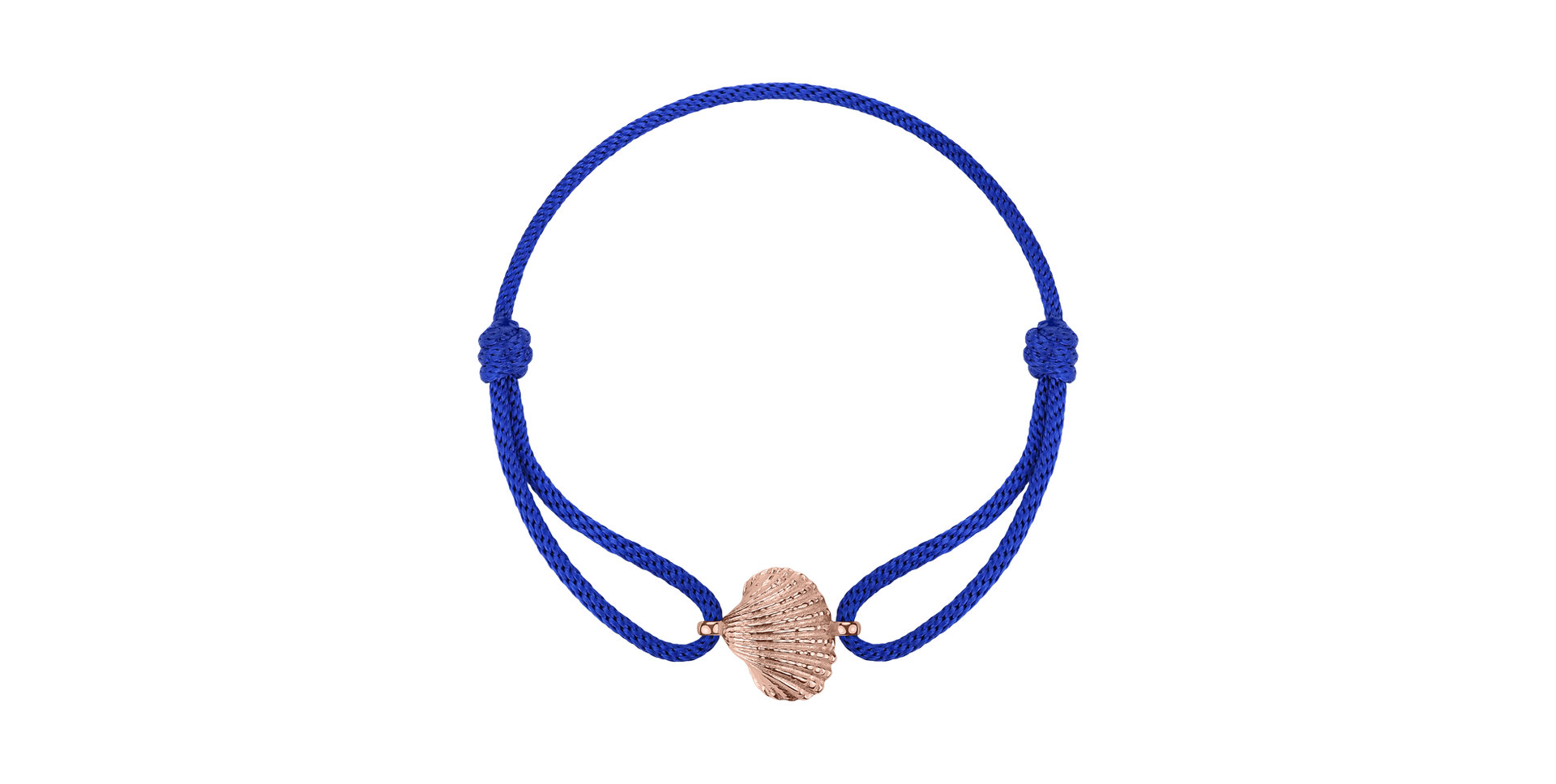 Dámsky náramok so šnúrkou Luxury Clam