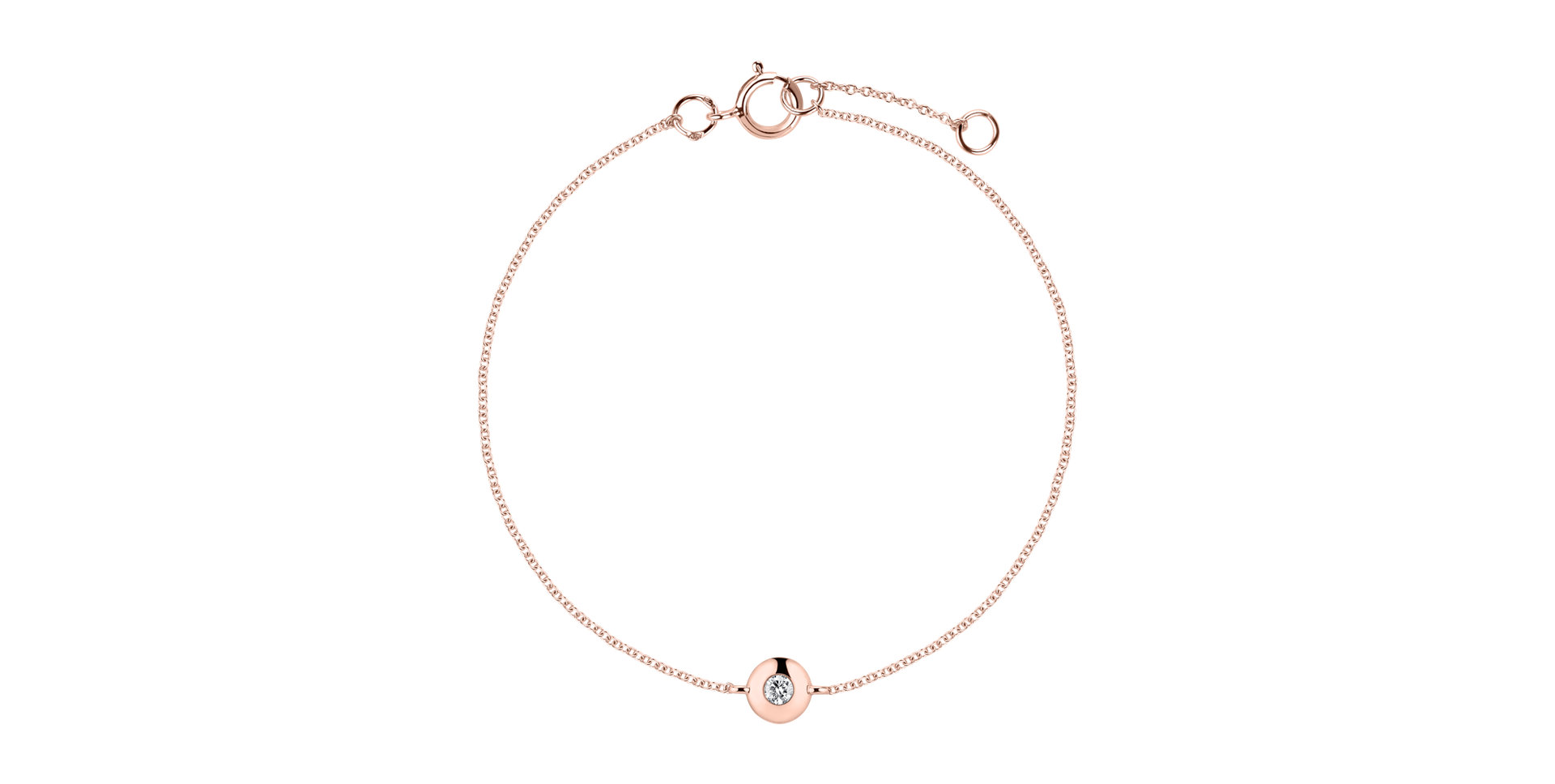 Náramok s diamantom Sparkling Dots