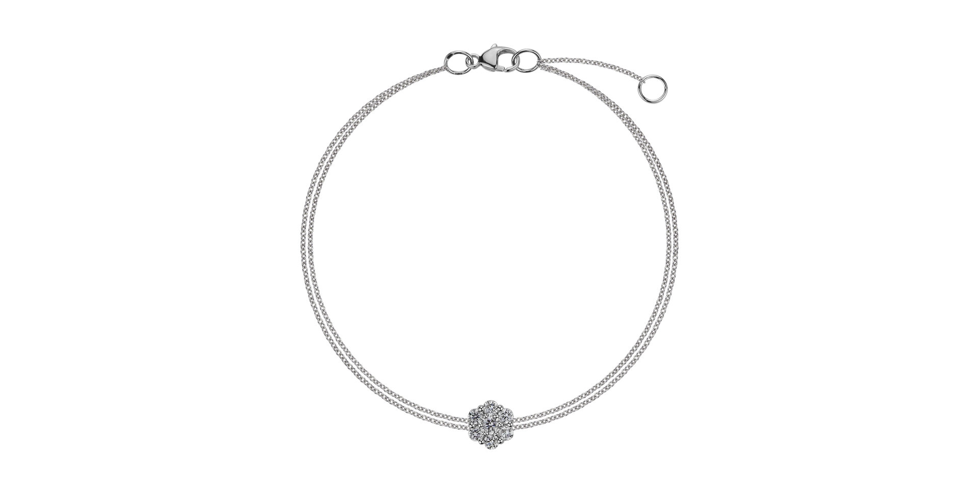 Náramok s diamantmi Evening Sky