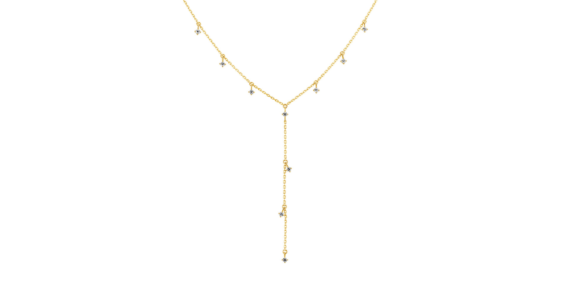 Náhrdelník s diamantmi Flamenco