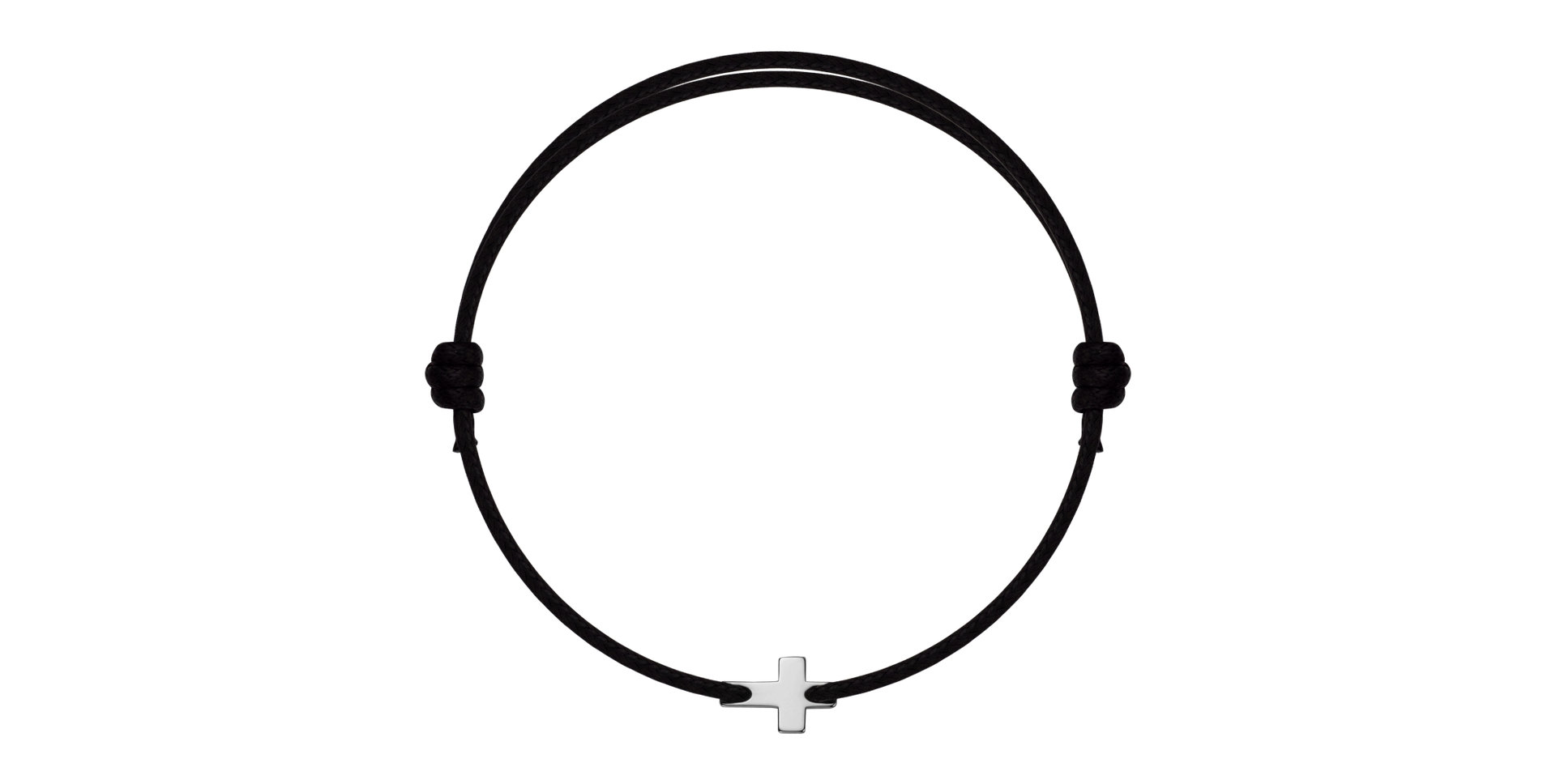 Náramok so šnúrkou Faith Cross