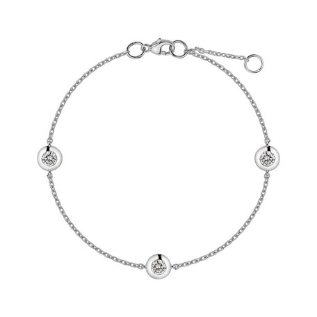 Náramok s diamantmi Sparkling Dots