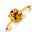 Prsteň s citrínom Bonbon5