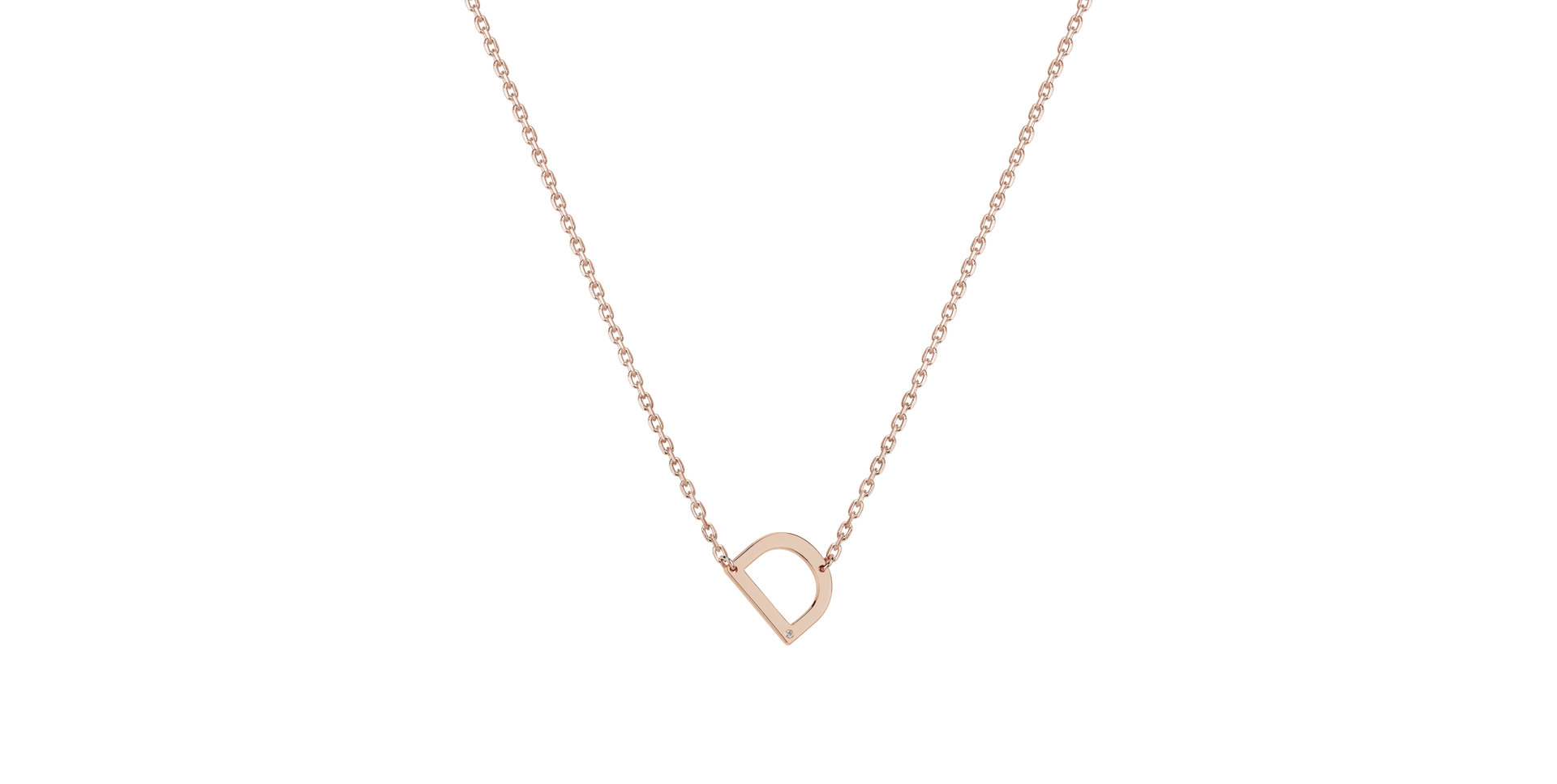 Náhrdelník s diamantom Big Laser Line D