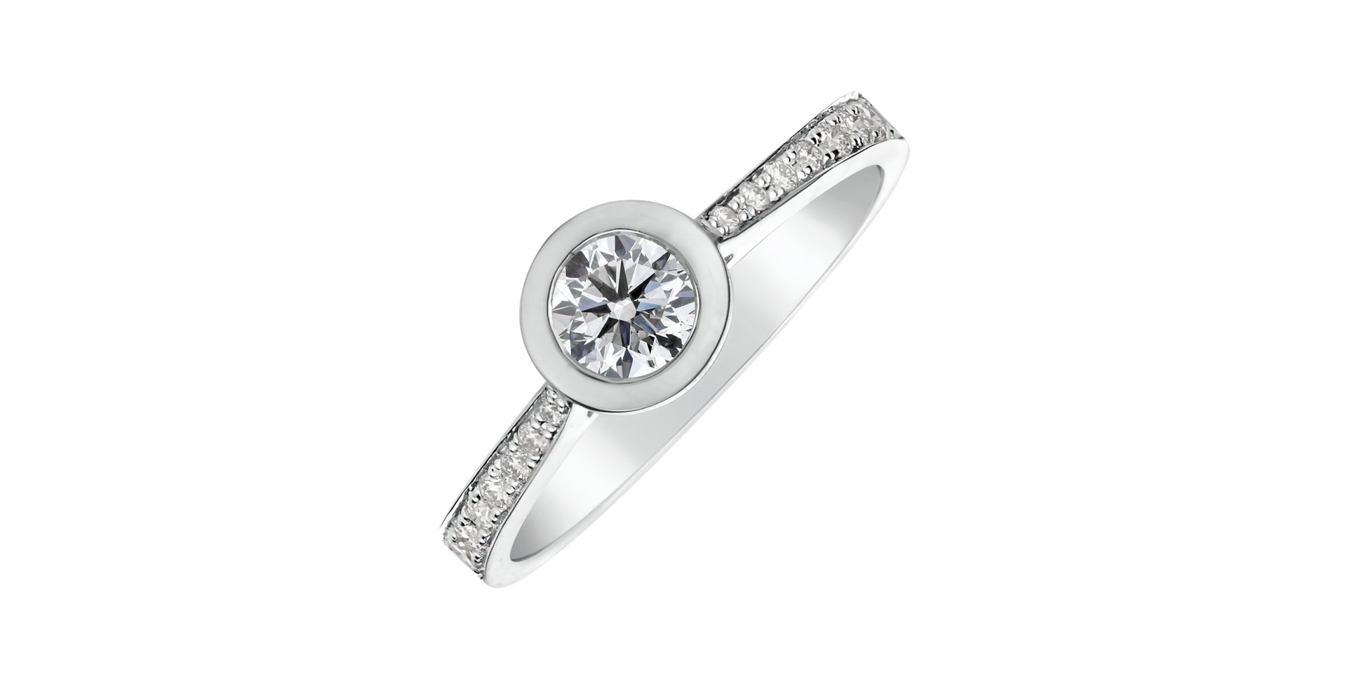 Prsteň s diamantmi Space Love