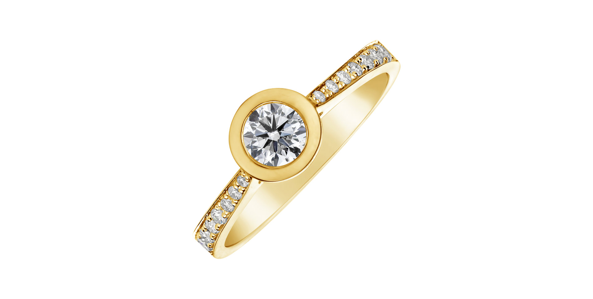 Prsteň s diamantmi Space Love