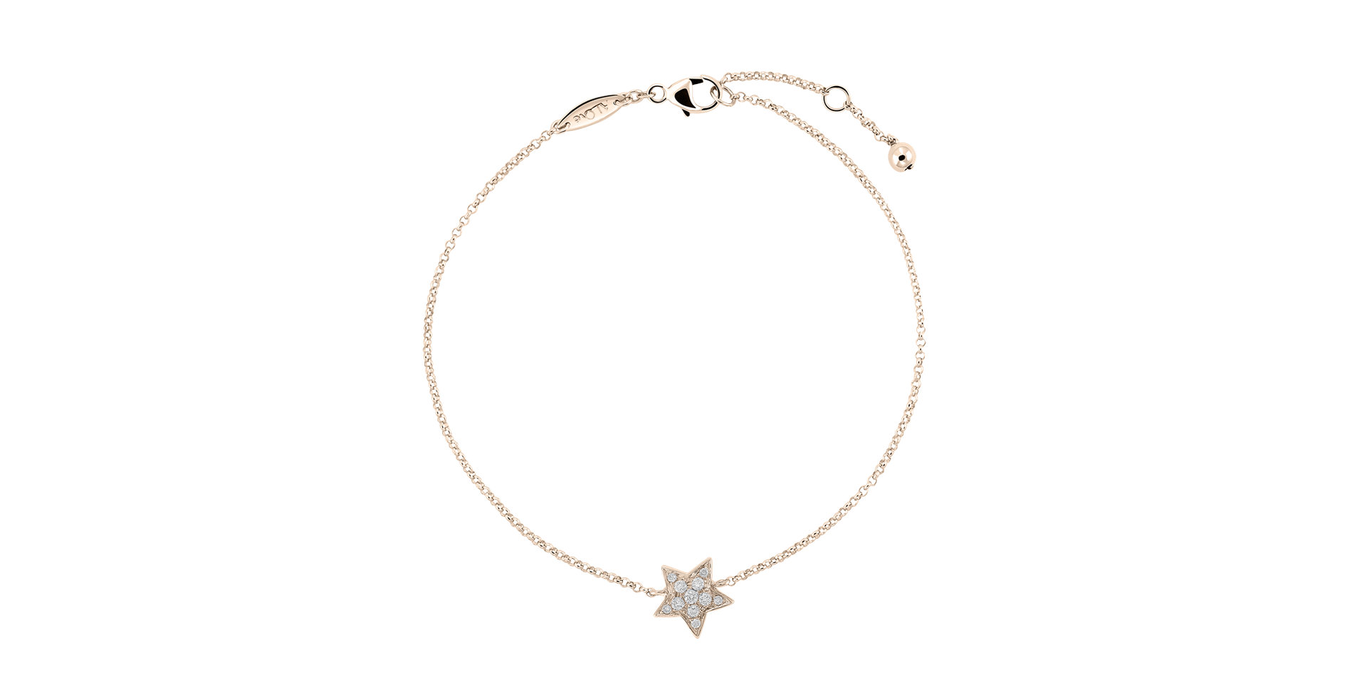 Náramok s diamantmi Night Message