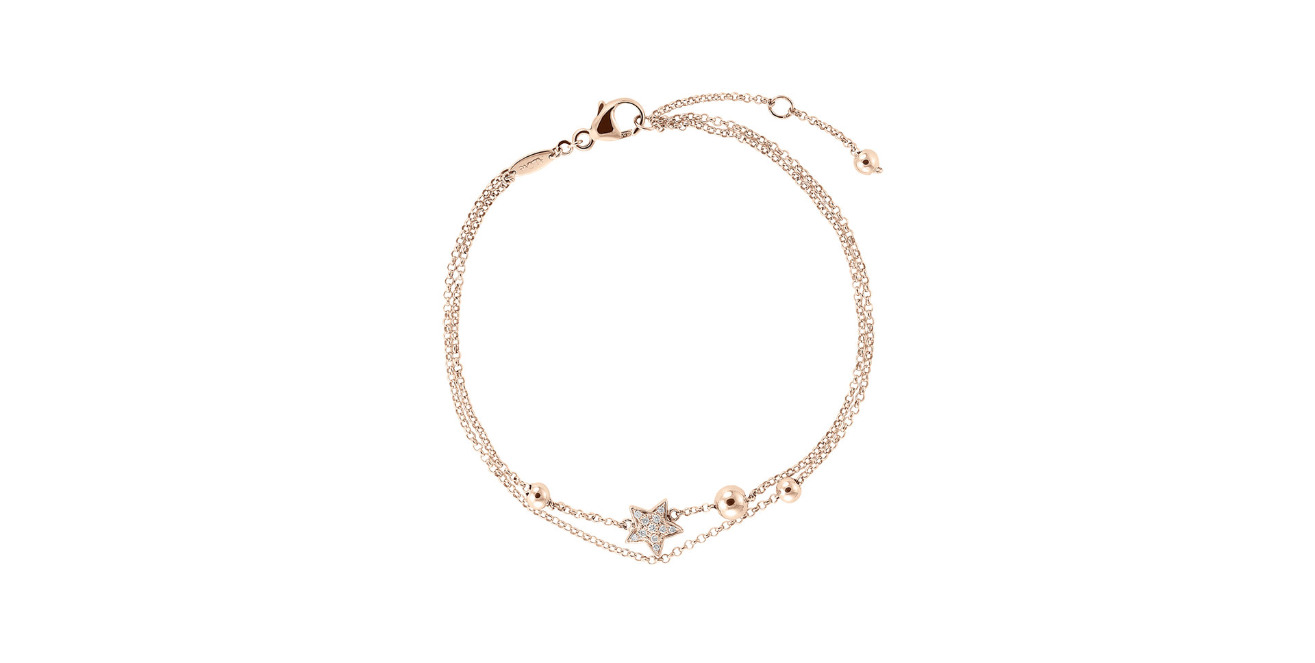 Náramok s diamantmi Starshine Message