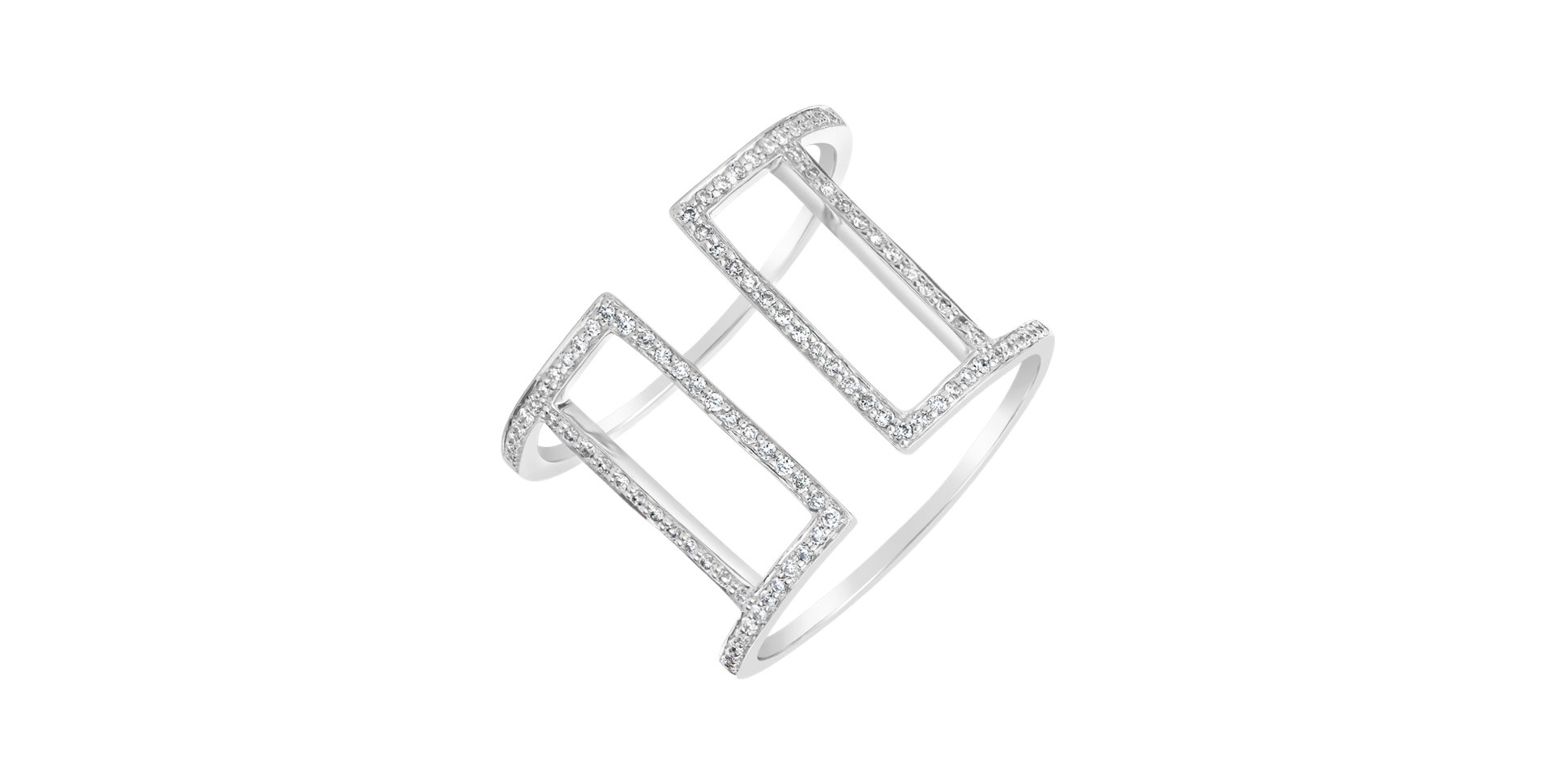 Prsteň s diamantmi Perfect Shape