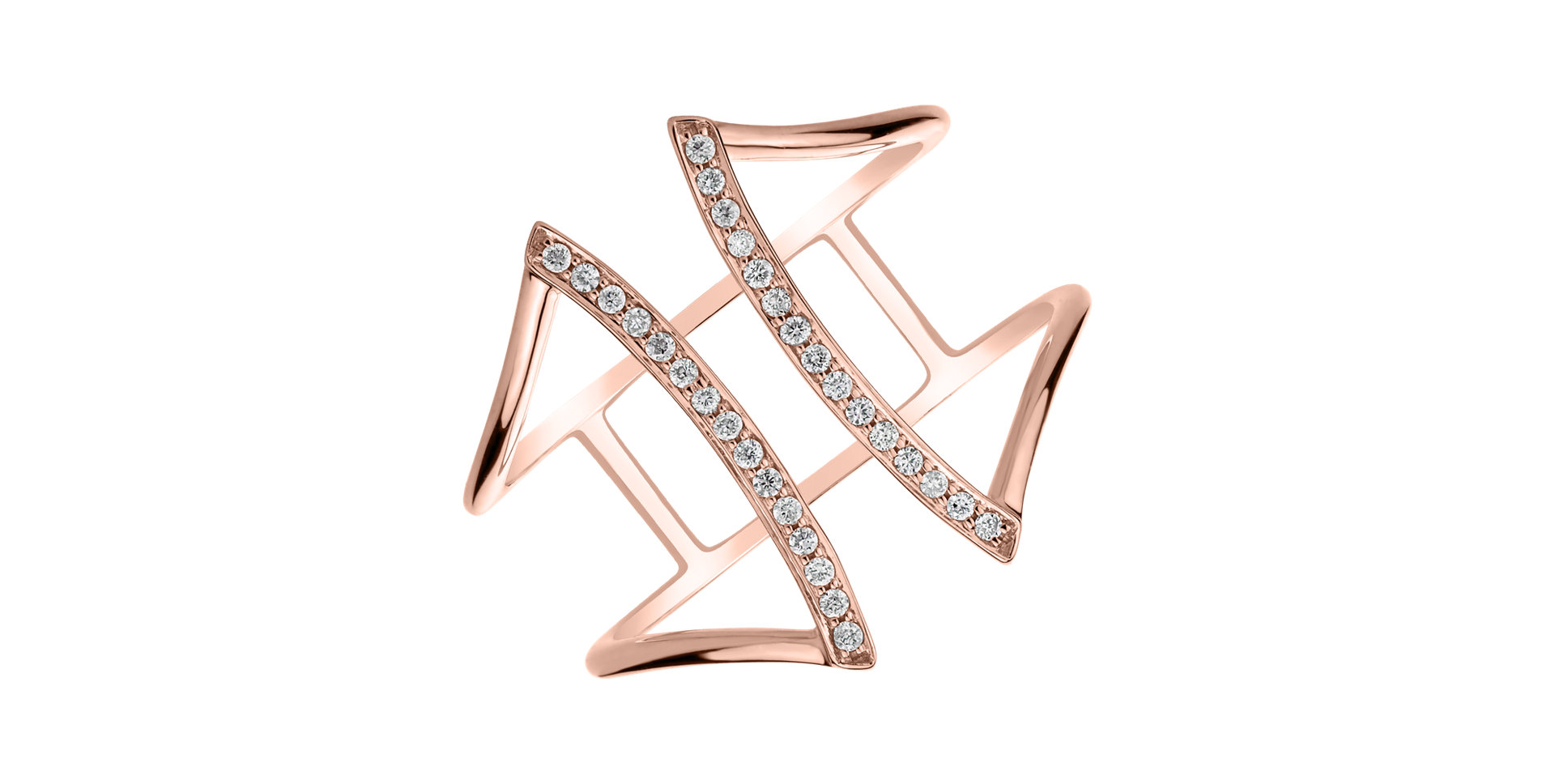 Prsteň s diamantmi Loyal Belle