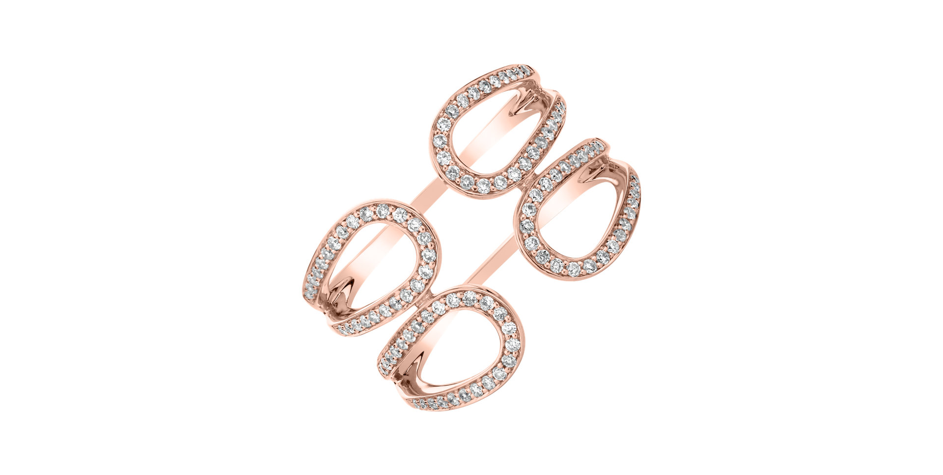 Prsteň s diamantmi Fairy Crux