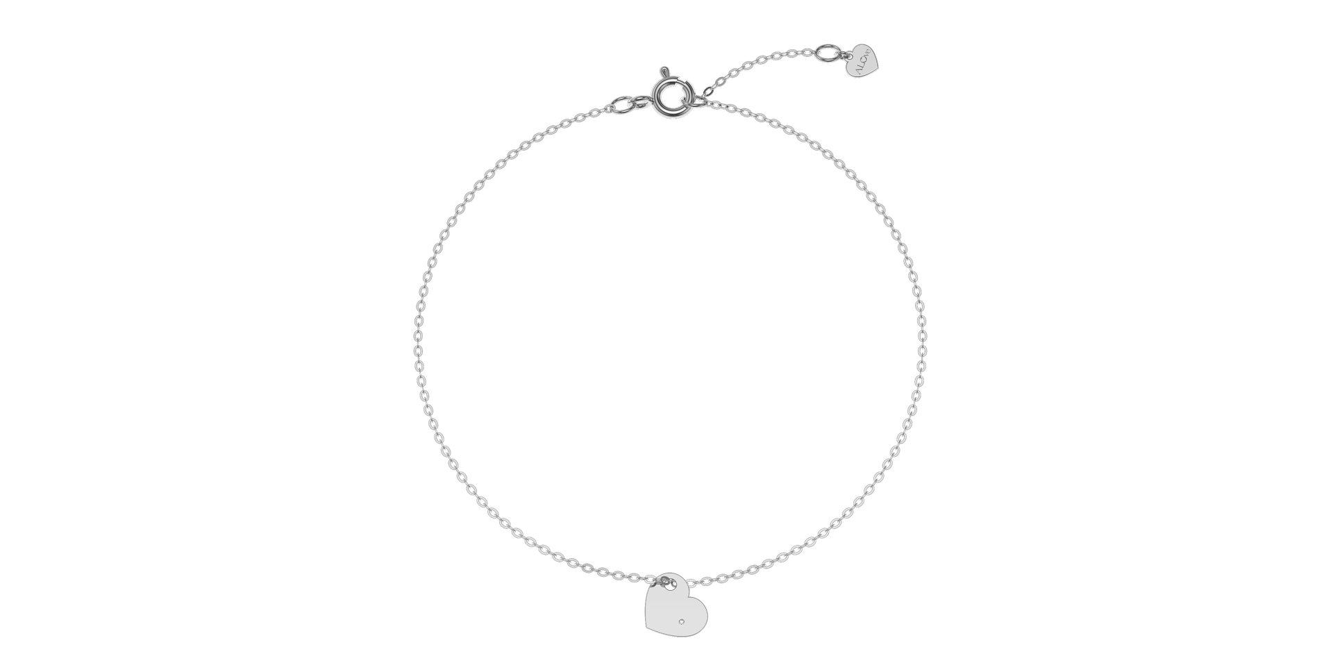 Náramok s diamantom Sweet Heart