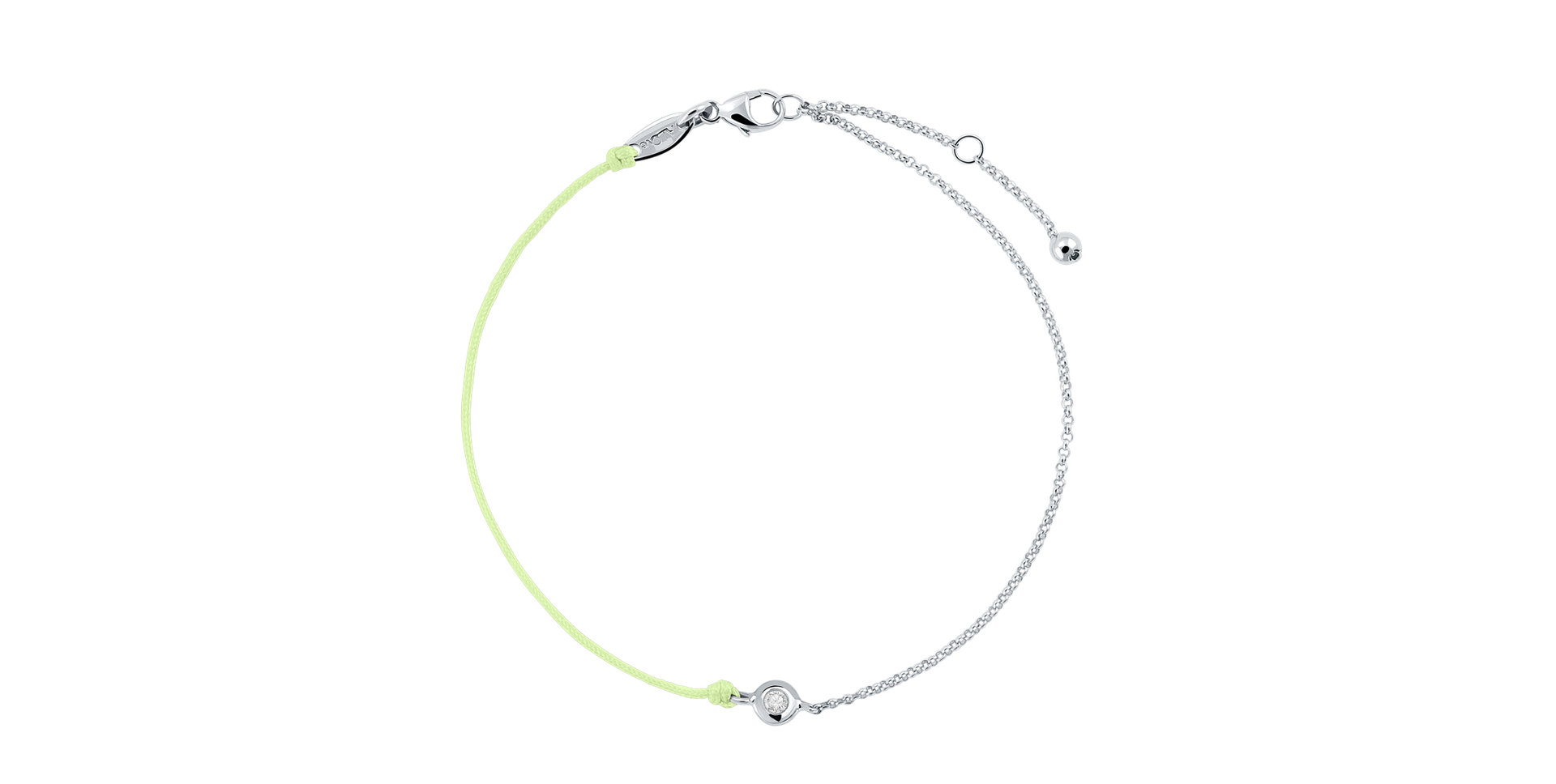 Diamantový náramok so šnúrkou Effect Diamond