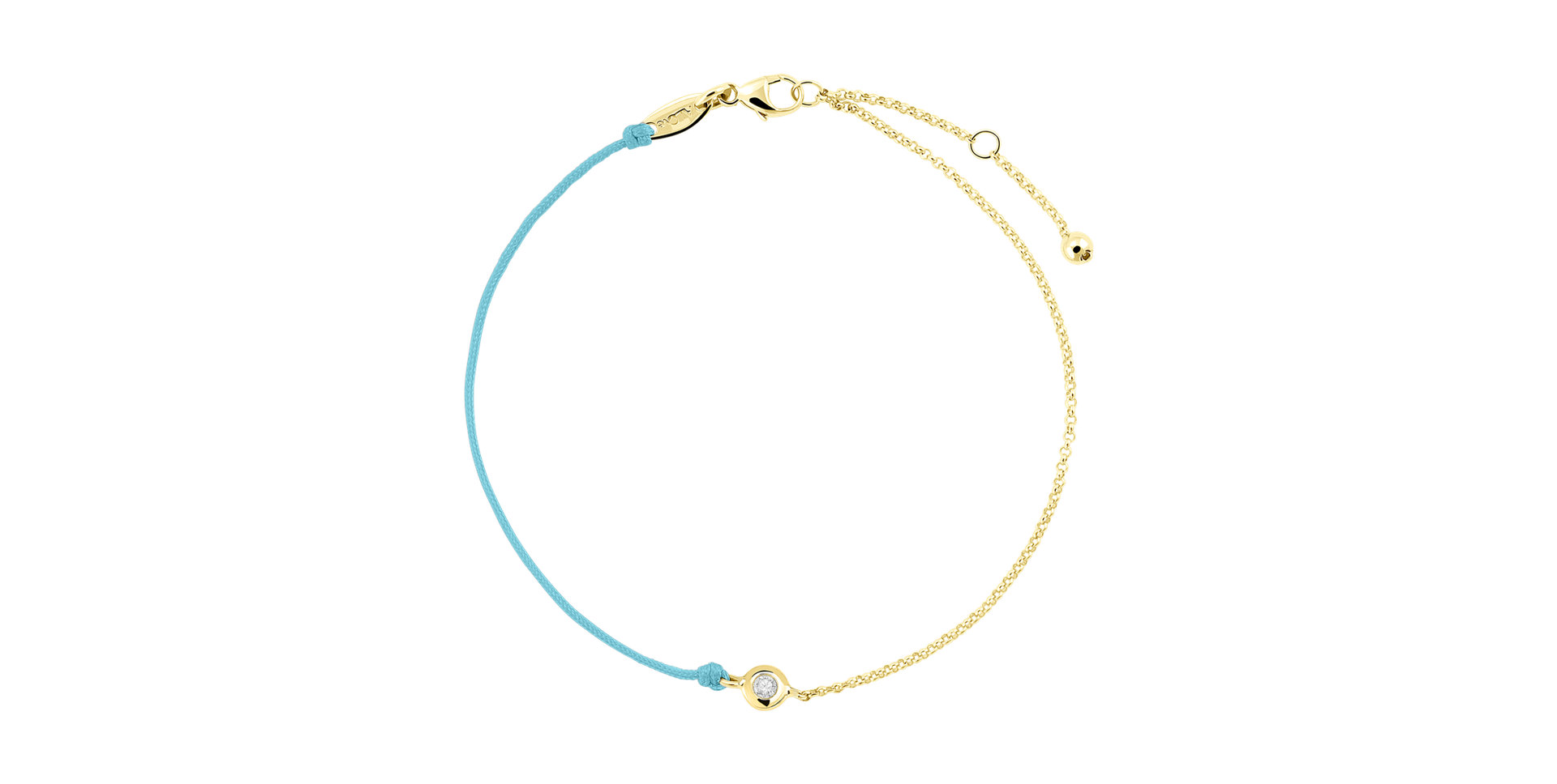 Diamantový náramok so šnúrkou Effect Diamond