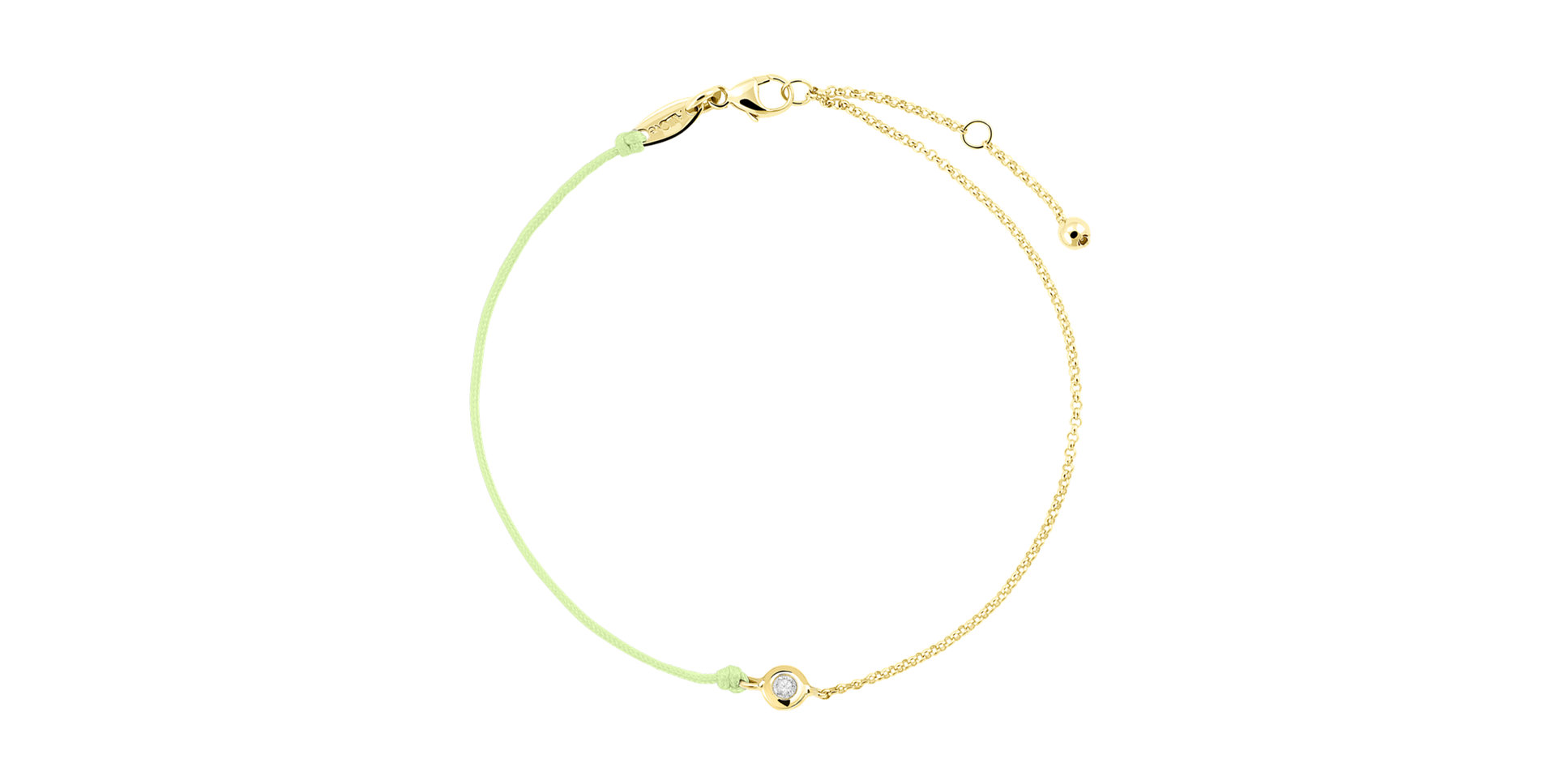 Diamantový náramok so šnúrkou Effect Diamond