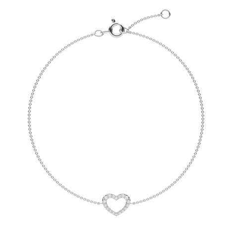 Náramok s diamantmi Heart