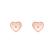 Náušnice s diamantom Hearts5