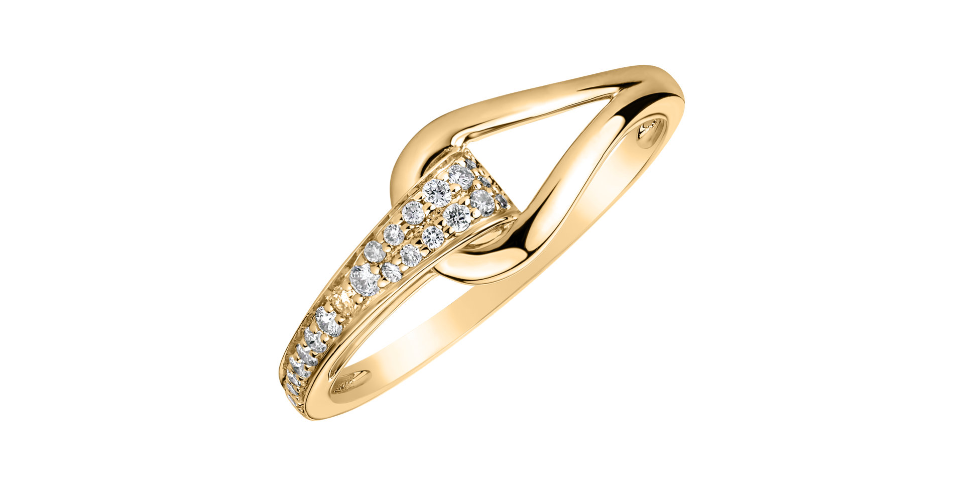 Prsteň s diamantmi Mellow Life