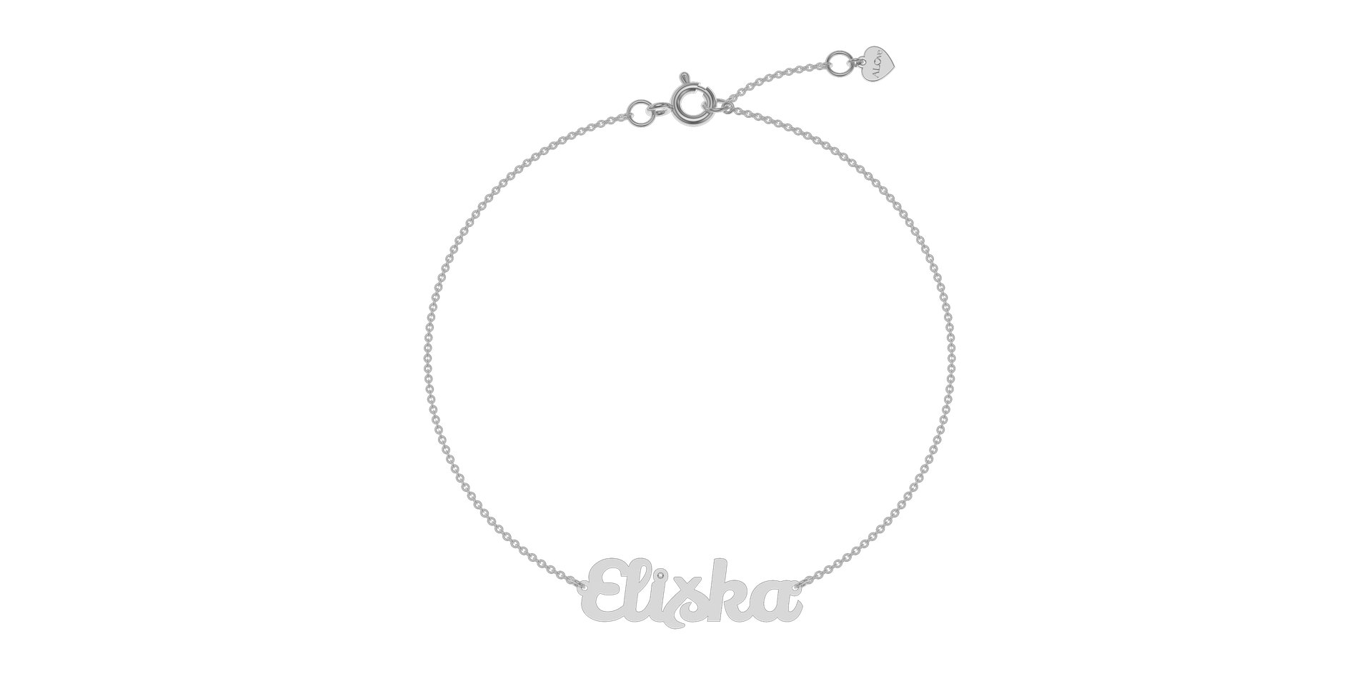 Náramok s diamantom Curly