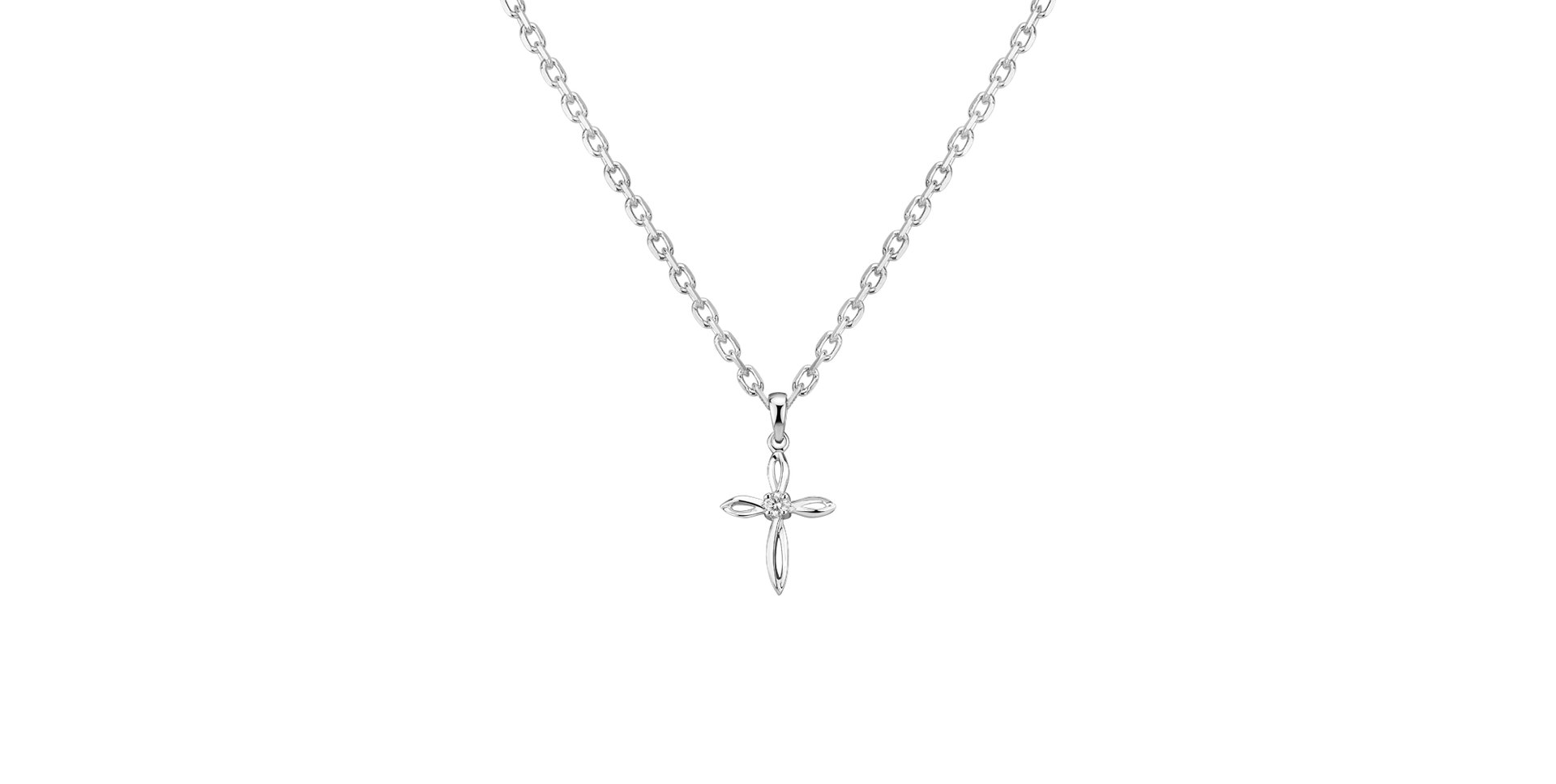 Prívesok s diamantom Symbol of Faith