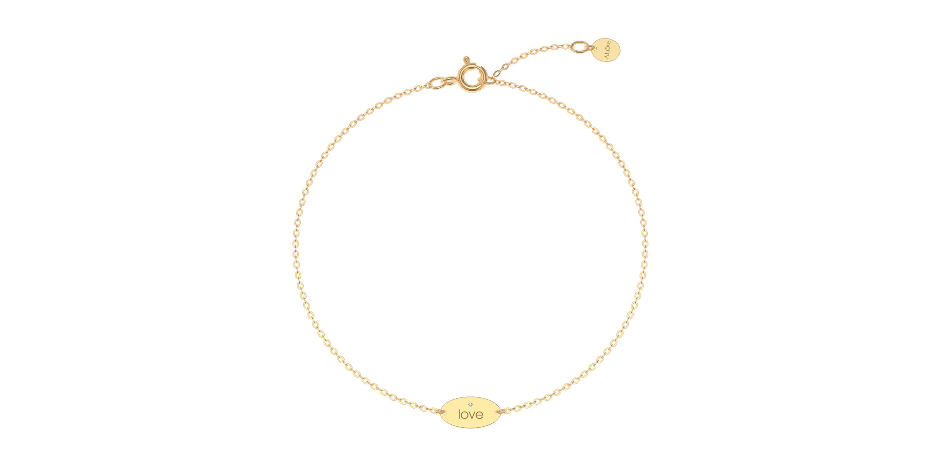 Náramok s diamantom Love Amour Icon