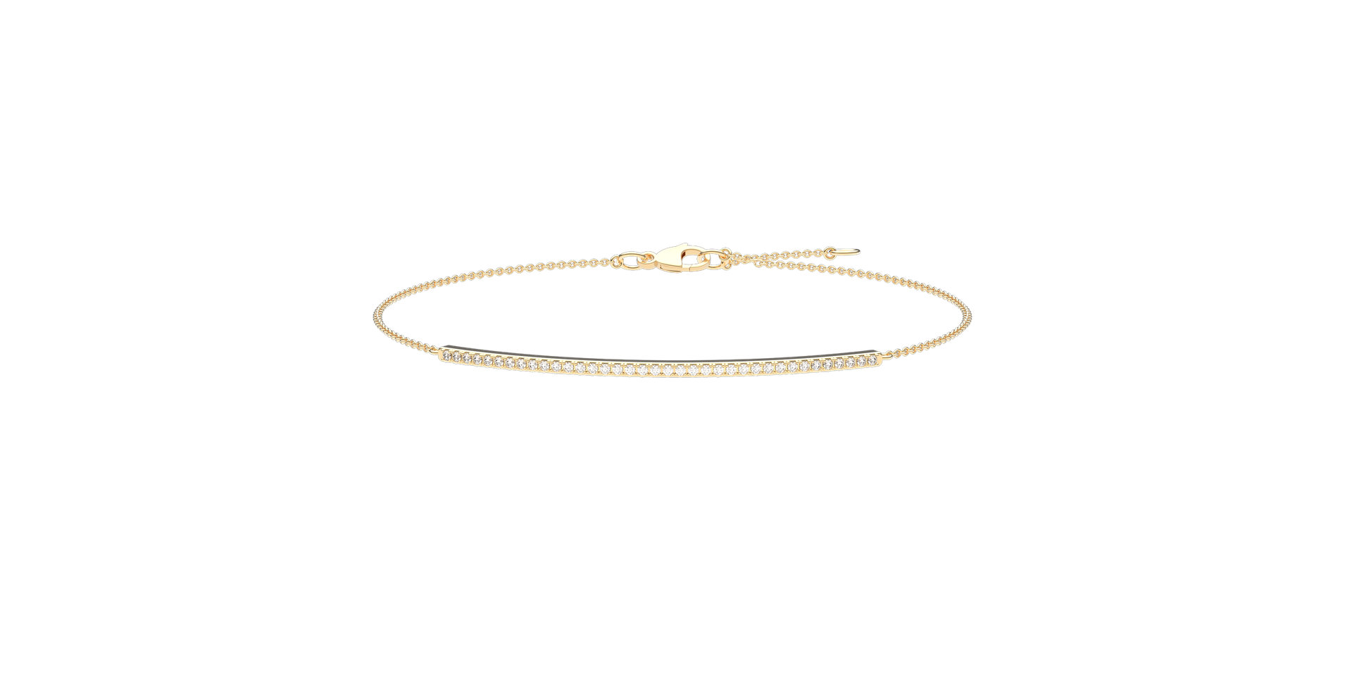 Náramok s diamantmi Line