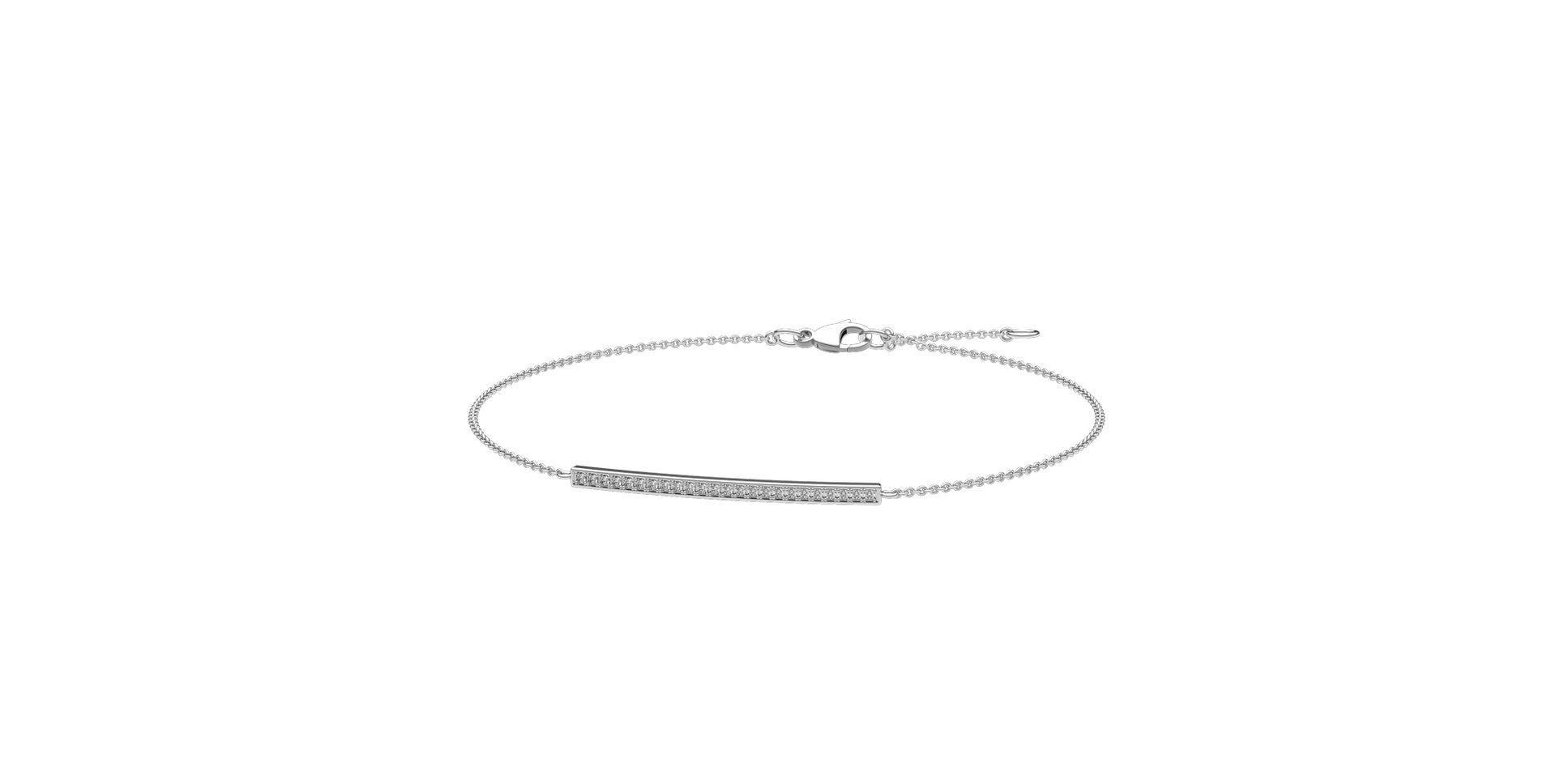 Náramok s diamantmi Line