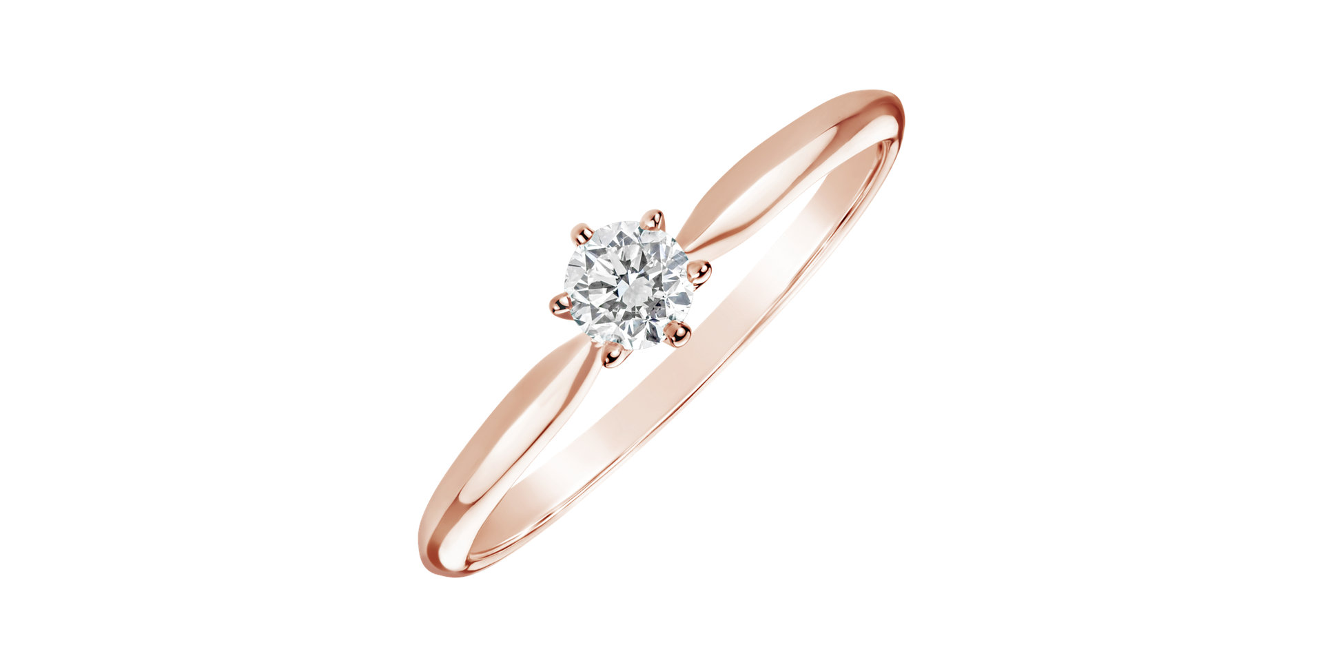 Prsteň s diamantom Eternal Joy