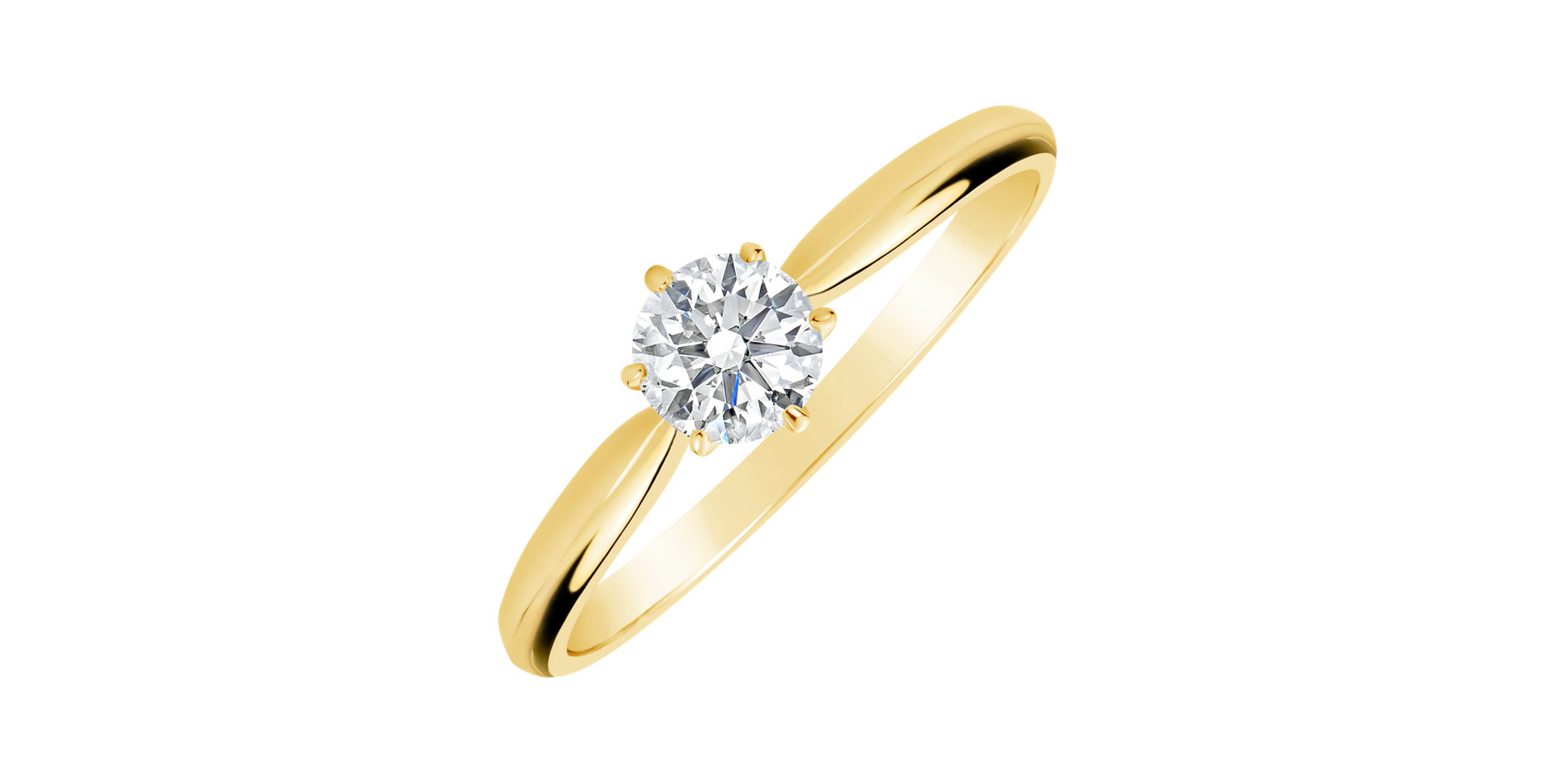 Prsteň s diamantom Eternal Joy