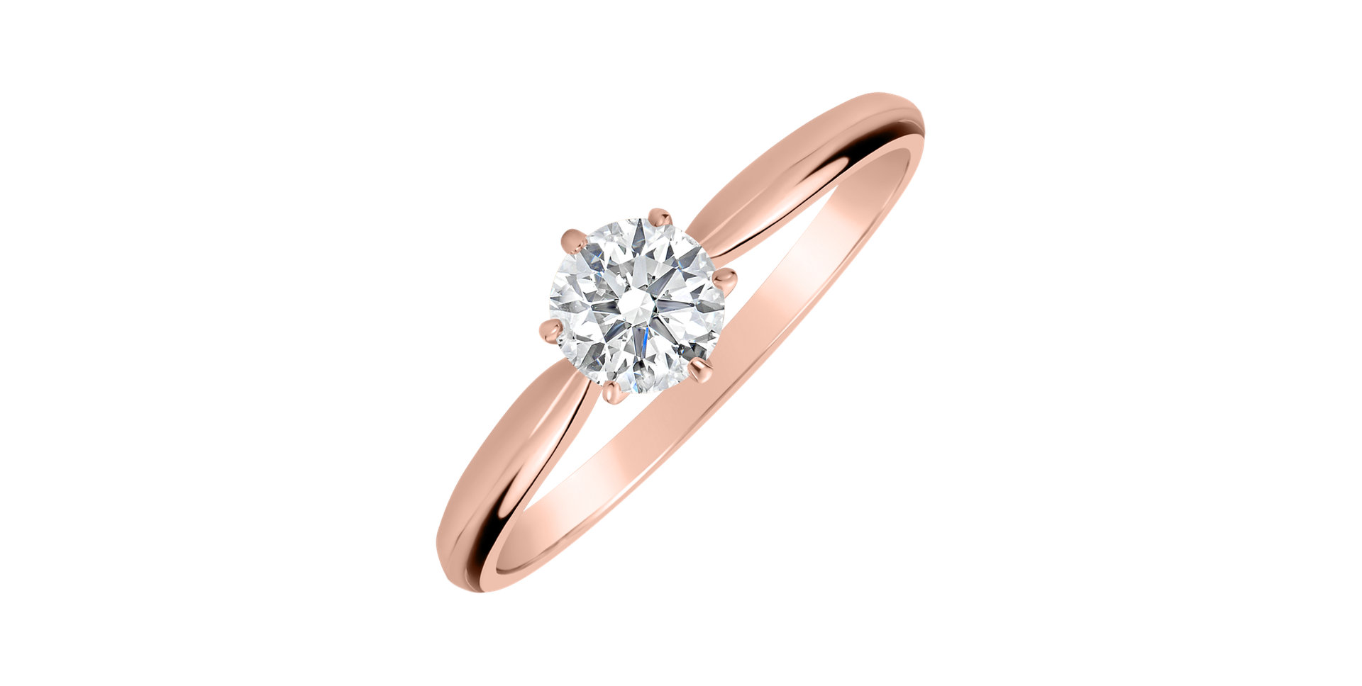 Prsteň s diamantom Eternal Joy