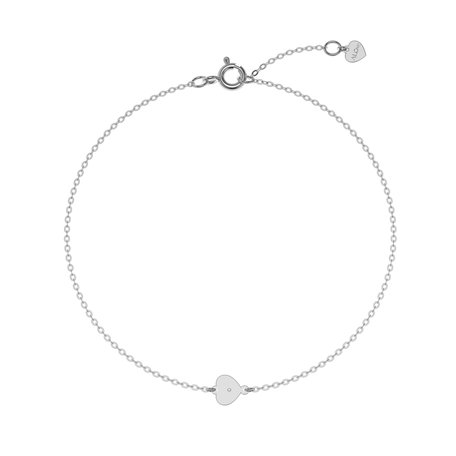 Náramok s diamantom Diamond Heart