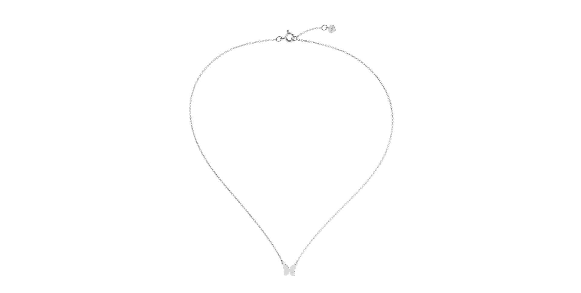 Náhrdelník s diamantom Extra Butterfly