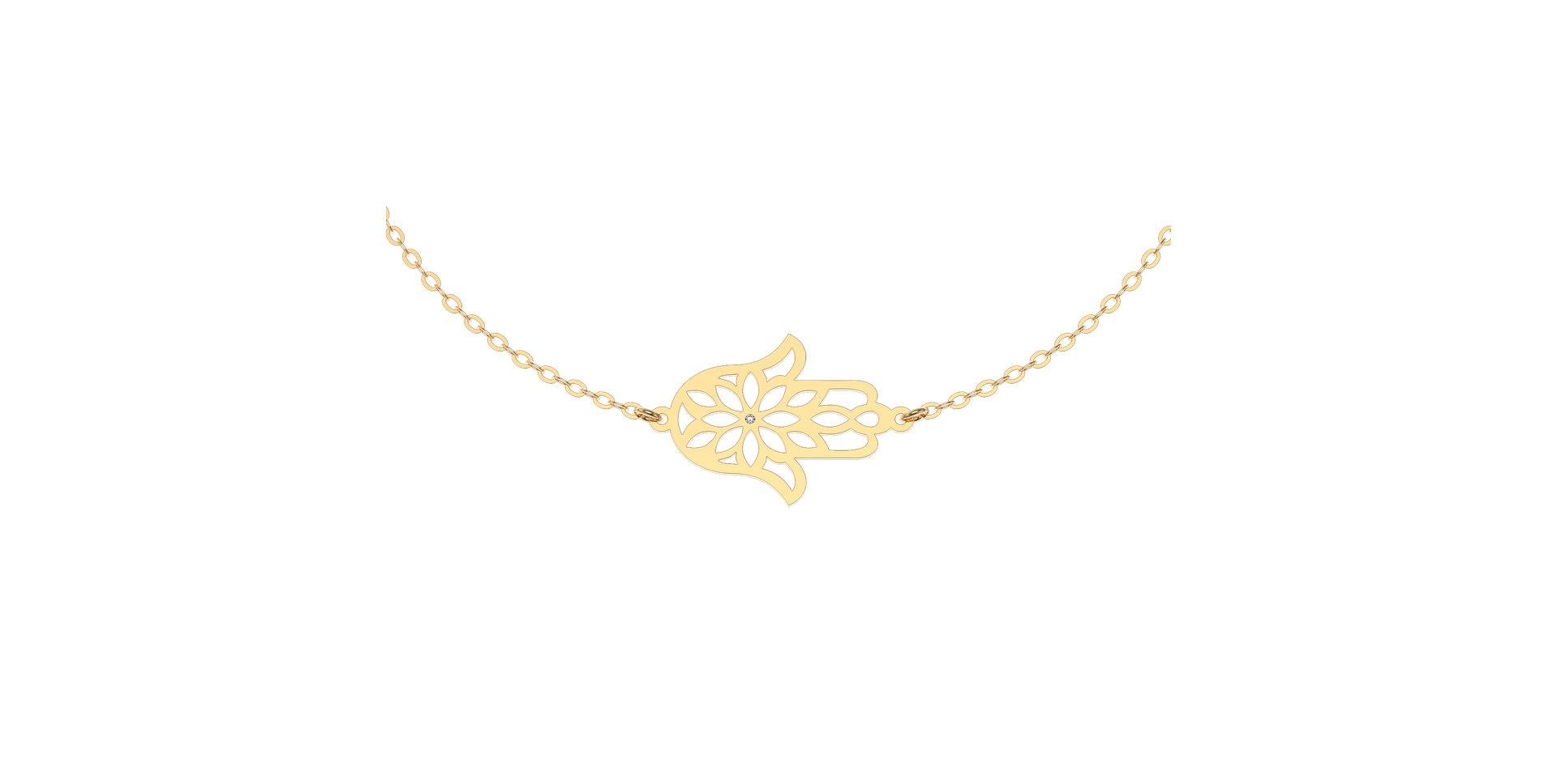 Náramok s diamantom Fatima Flower