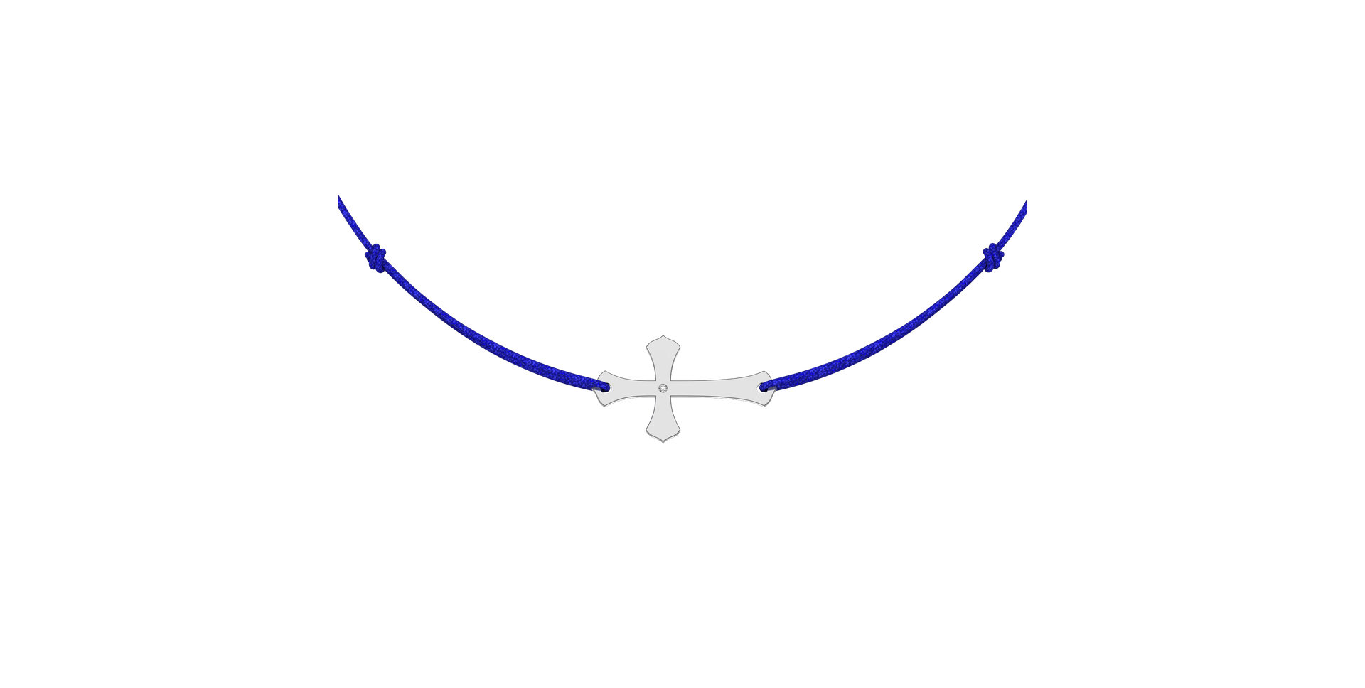 Diamantový náramok so šnúrkou Faith