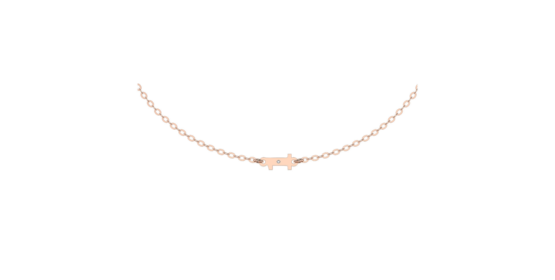 Náramok s diamantom Lucky One