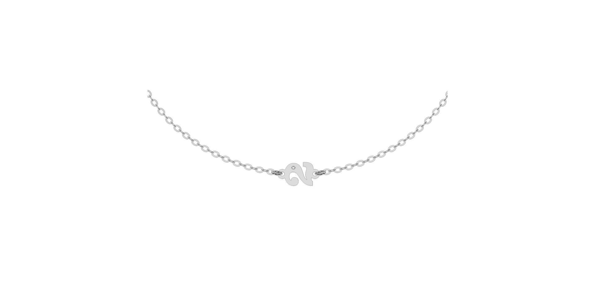 Náramok s diamantom Lucky Two