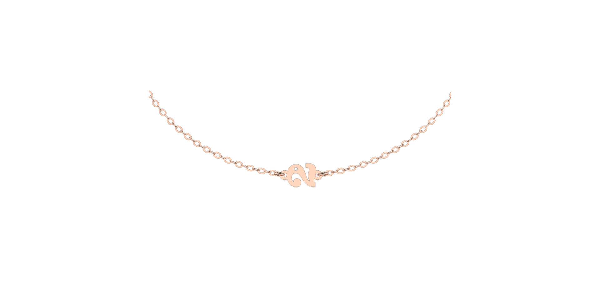 Náramok s diamantom Lucky Two