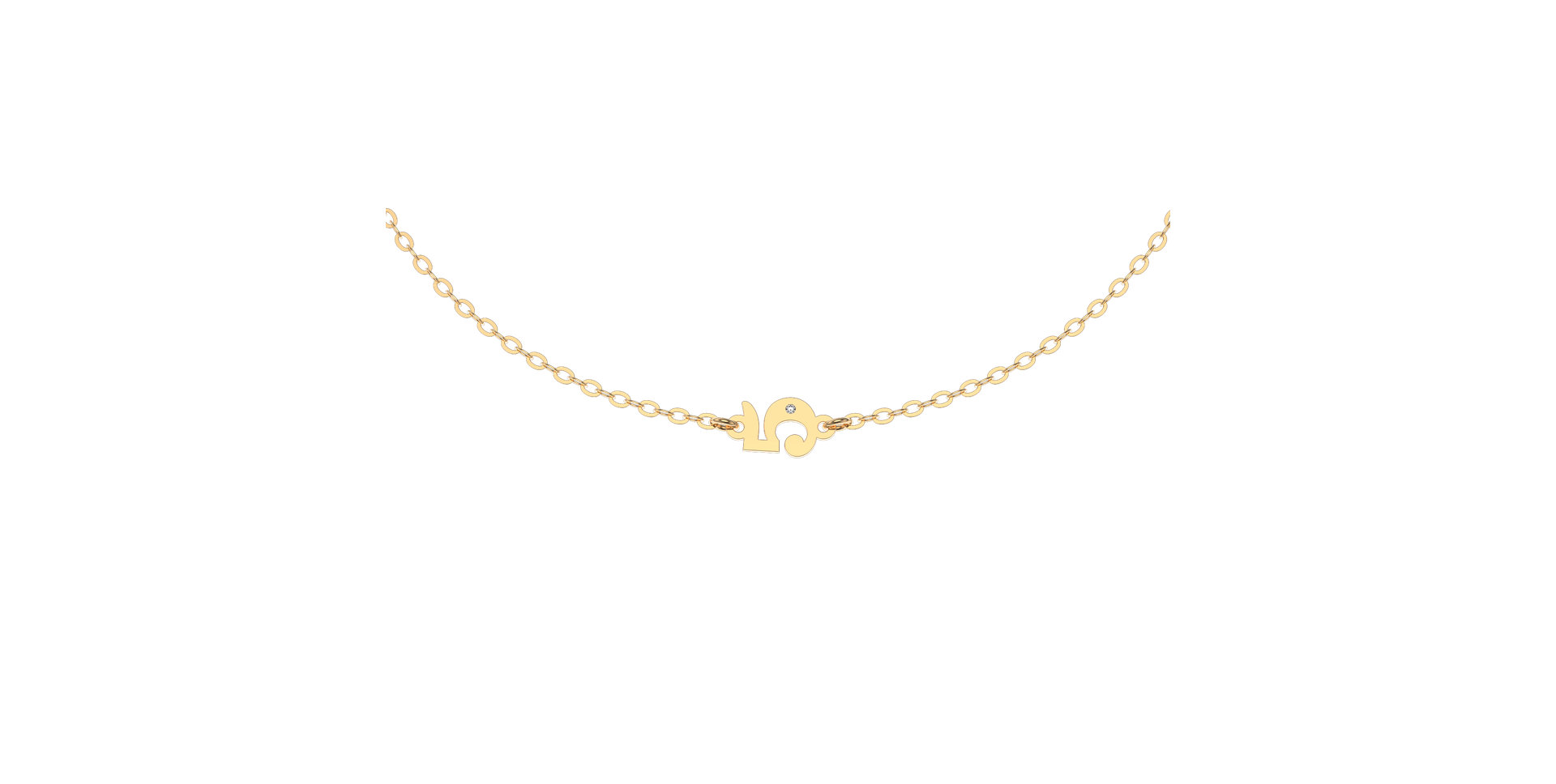 Náramok s diamantom Lucky Five