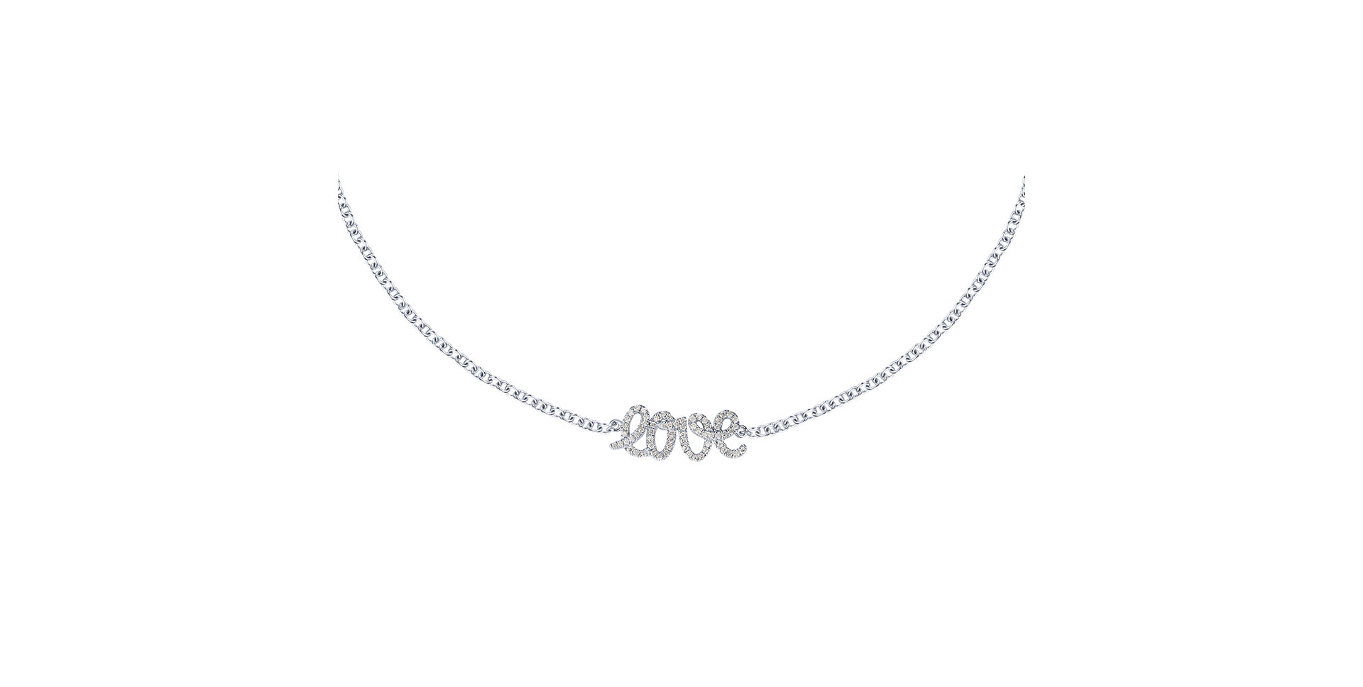 Náramok s diamantmi Glittering Love