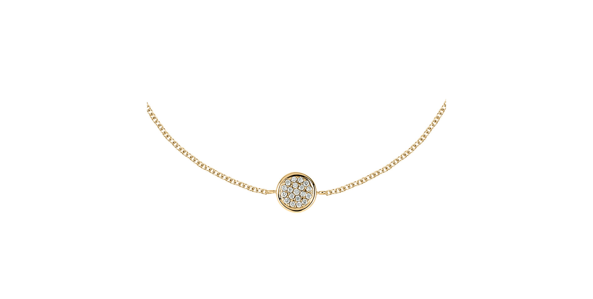 Náramok s diamantmi Endless Circle