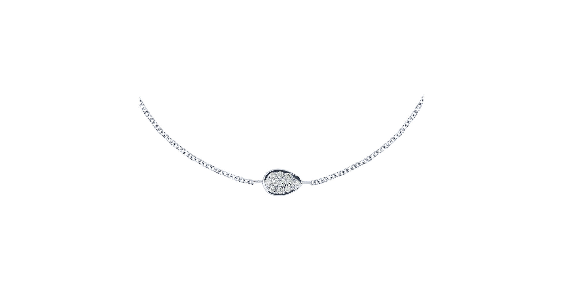 Náramok s diamantmi Shiny Drop