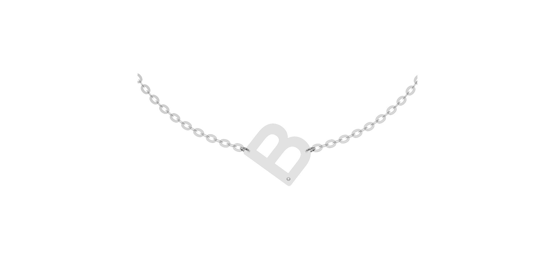 Náramok s diamantom Big Line B