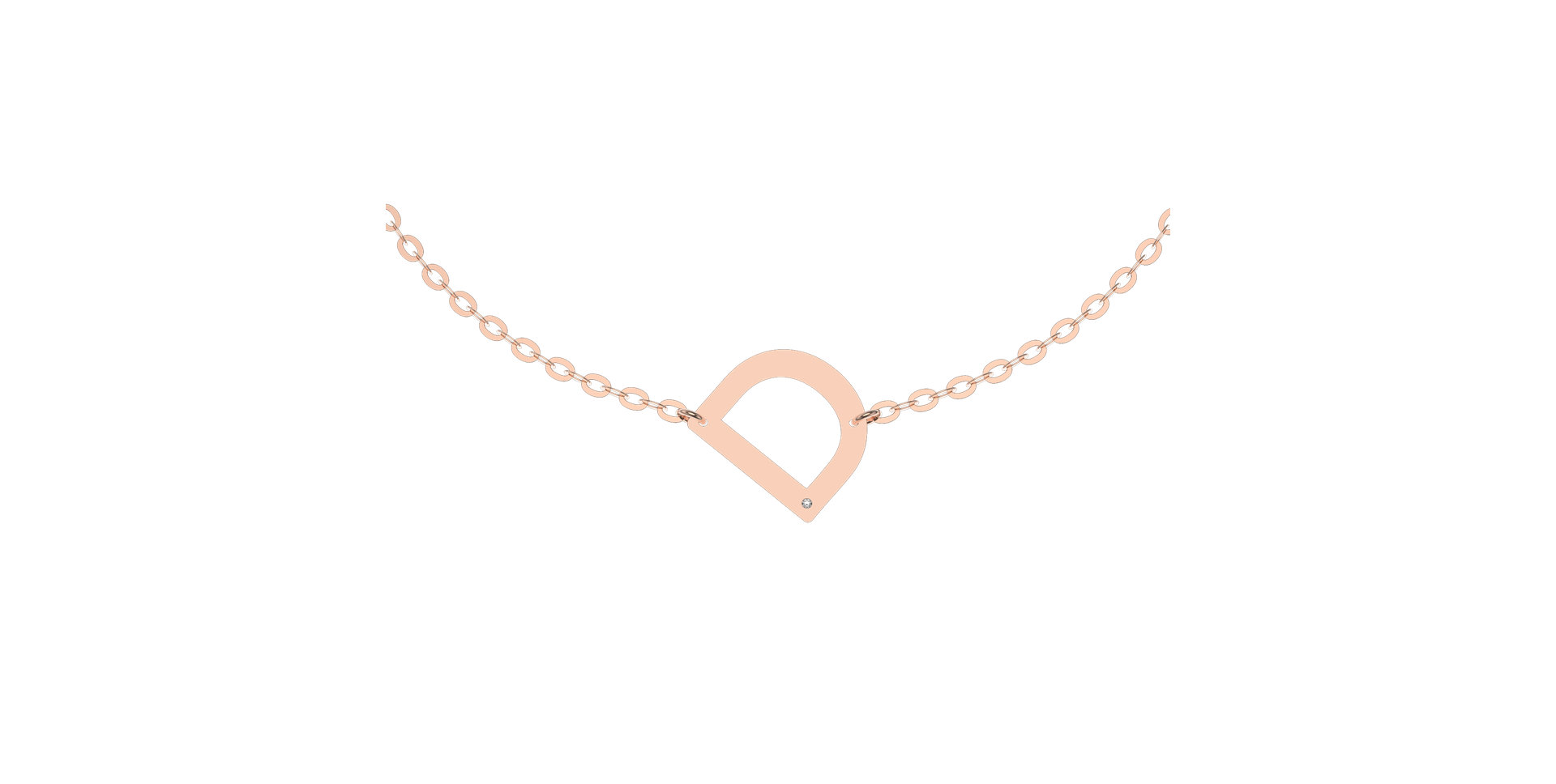 Náramok s diamantom Big Line D