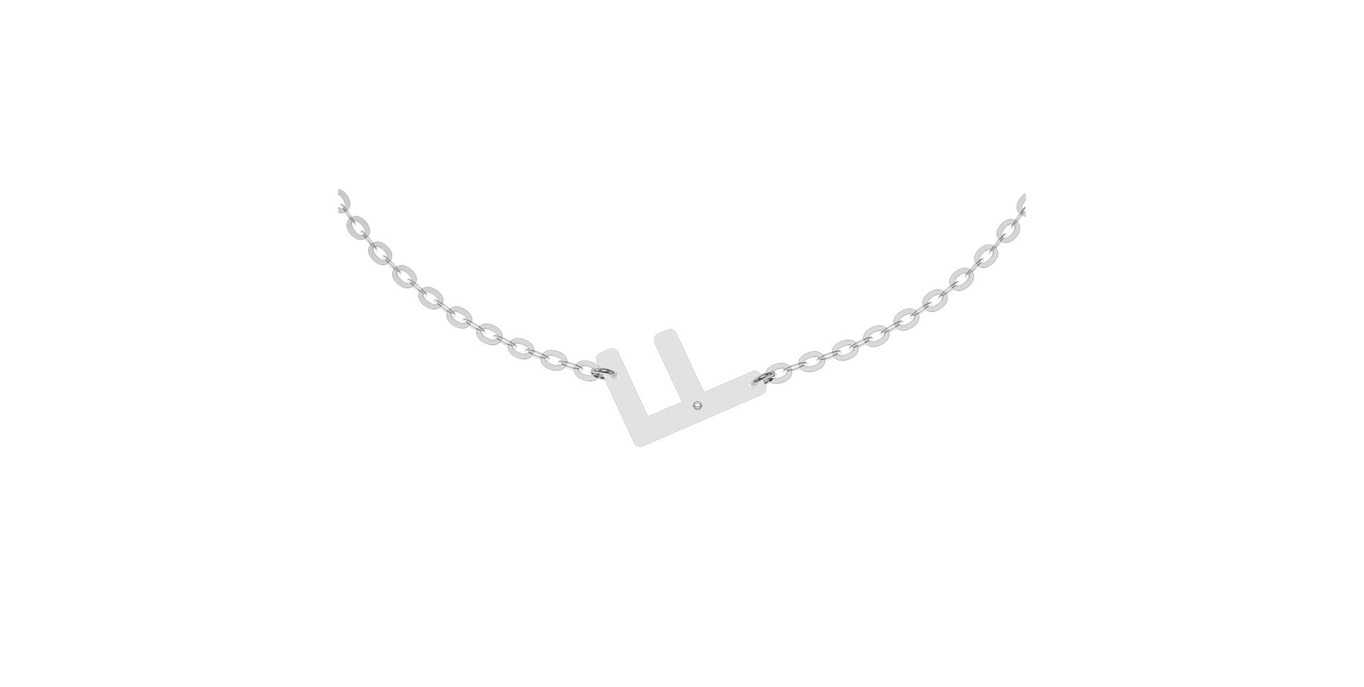 Náramok s diamantom Big Line F