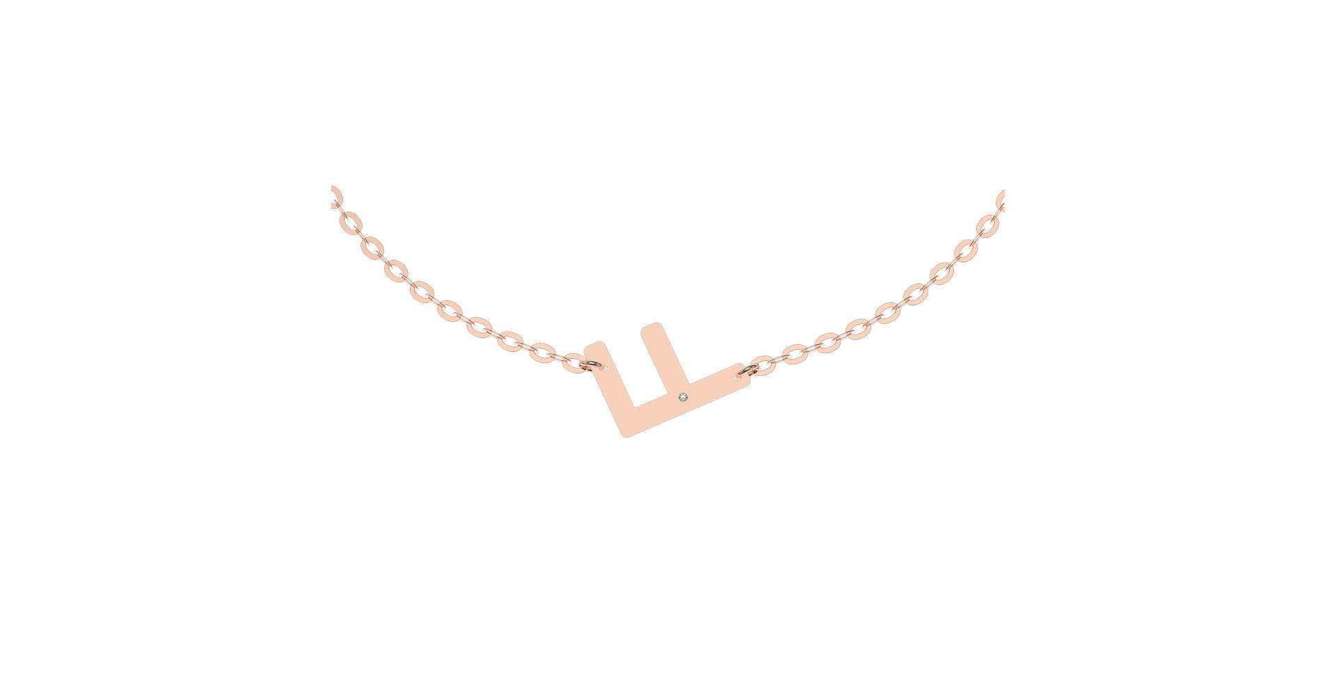 Náramok s diamantom Big Line F