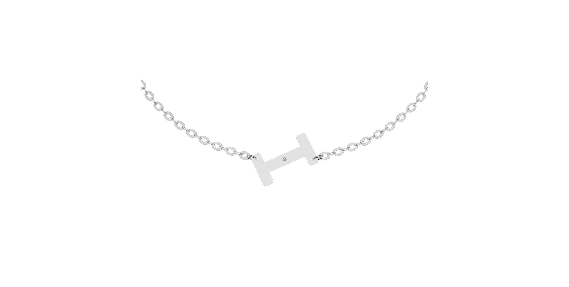 Náramok s diamantom Big Line I