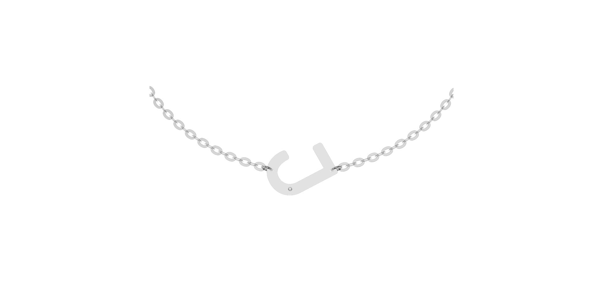 Náramok s diamantom Big Line J